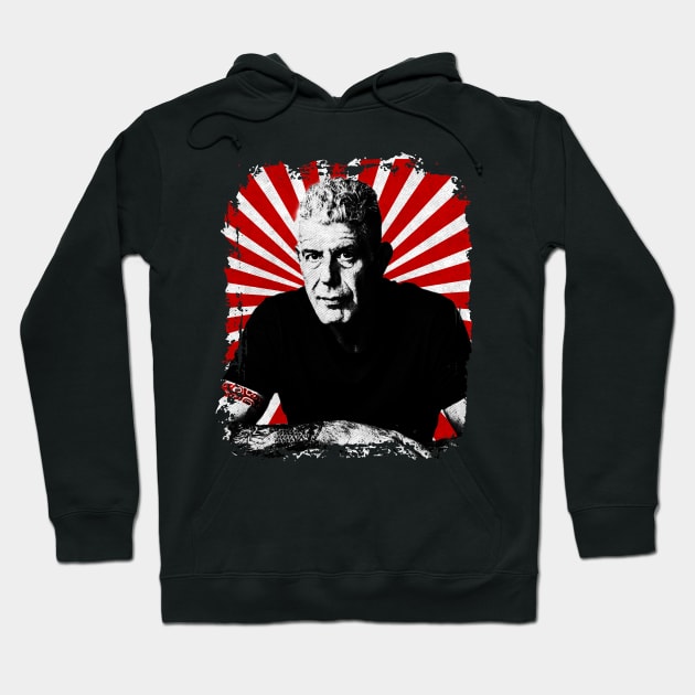 Vintage Anthony Bourdain Hoodie by Cika Ciki